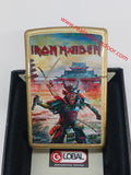 Zippo Iron Maiden Street Brass Color Image 46988