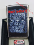 Zippo Iron Maiden Brushed Chrome Color Image 46991