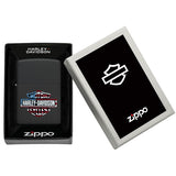 Zippo Harley-Davidson® Classic Logo Black Matte Color Image 47101