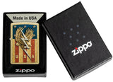 Zippo Rick Rietveld® USA Design Street Brass Color Image 47110