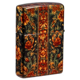 Zippo Plant Tapestry Design Street Brass 540 Fusion design 47139