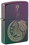 Zippo Dragon Fantasy Design Classic Iridescent Laser Engrave 47151