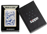 Zippo Plant Serenity Design Champagne Color Image 47153