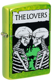 Zippo Lovers Tarot Card Design Lurid Color Image 47169