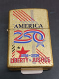 Zippo America 250th Anniversary 1776-2026 Color Image Street Brass 47287