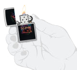 Zippo Def Leppard Design Street Chrome 48175