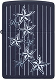 Zippo Star Design Navy Matte 48188