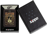 Zippo Eric Clapton Guitar Design Brown 48196