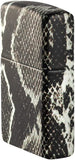 Zippo 540 Color Black Snake Skin Design 48231