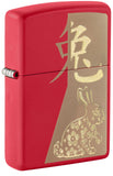 Zippo Year of The Rabbit Red Matte 48282