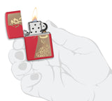 Zippo Year of The Rabbit Red Matte 48282