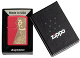 Zippo Year of The Rabbit Red Matte 48282