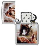 Zippo Mazzi Grizzly Bear Street Chrome 48330