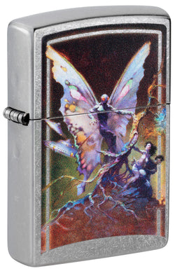 Zippo Frank Frazetta Mythical Fairy Street Chrome 48377