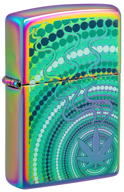 Zippo Leaf Design Multi Color 48383
