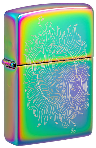 Zippo Laser Engraved Spiritual Design Multi Color 48390