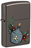 Zippo Moonshine Jug Design Black Ice 48409