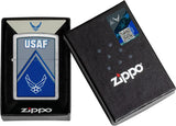 Zippo U.S. Air Force Design Street Chrome 48551