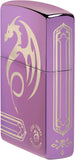 Zippo Anne Stokes Laser 360 High Polish Purple 48574