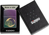 Zippo Lotus Moon Design Iridescent 48587