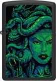 Zippo Medusa Design Black Matte 48609