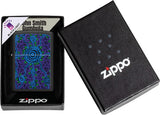 Zippo John Smith Gumbula Black Light Design Black Matte 48625