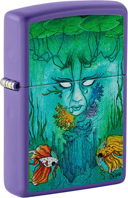 Zippo Sean Dietrich Brackish Design Purple Matte 48630