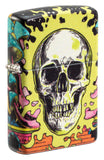 Zippo Trippy Skull Design Glow in the Dark 540 Color 48640