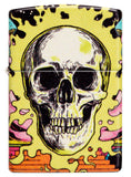 Zippo Trippy Skull Design Glow in the Dark 540 Color 48640