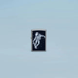 Zippo Skateboarding Astronaut Design Flat Grey 48644