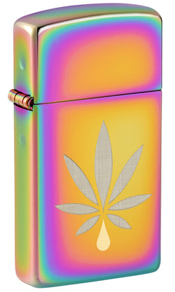 Zippo Slim Multi Color Laser Two-Tone 48670