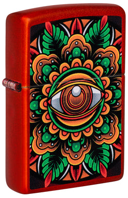 Zippo Metallic Red Color Image 48678