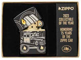 Zippo Collectible COY 2023 Zippo Car 75th Anniversary Limited High Polish Black 48691