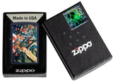 Zippo Norman Rockwell Color Image Navy Matte 48698