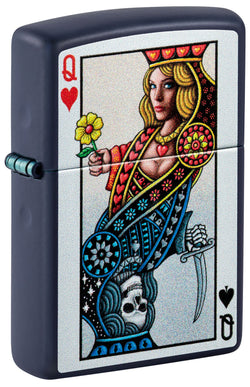 Zippo Queen Design Navy Matte 48723