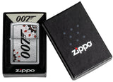 Zippo James Bond Brushed Chrome 48734