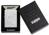 Zippo James Bond Satin Chrome 48735