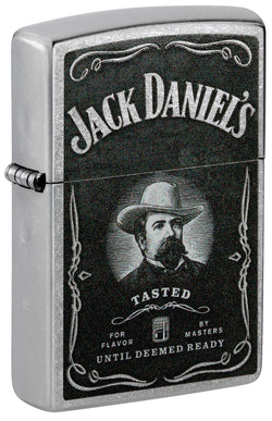 Zippo Jack Daniel's® Portrait Design Classic Street Chrome Color Image 48748