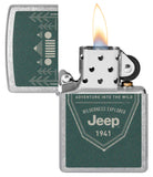 Zippo Jeep Wilderness Explorer Street Chrome 48766