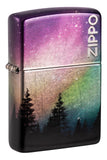 Zippo Colorful Sky Design 540 Tumbled Chrome 48771