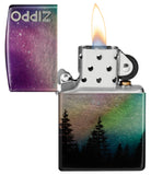 Zippo Colorful Sky Design 540 Tumbled Chrome 48771