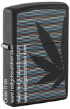 Zippo Plant Design Black Matte 48927