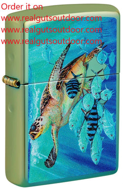 Zippo Guy Harvey Ocean Design High Polish Teal 48967
