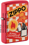 Zippo Retro Design Red Matte 48998