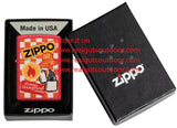 Zippo Retro Design Red Matte 48998
