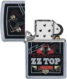 Zippo ZZ Top Street Chrome 49008