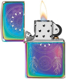 Zippo Dream Catcher Pocket Lighter, Multi Color 49023