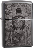 Zippo Mayans M.C. Black Ice 49031