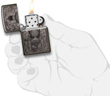 Zippo Mayans M.C. Black Ice 49031