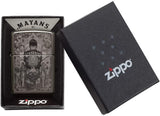 Zippo Mayans M.C. Black Ice 49031